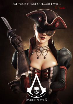 galaxynextdoor:  Assassin’s Creed IV: Black Flag ~ New Multiplayer Artwork, Screen, &amp; Video  Via: theomeganerd