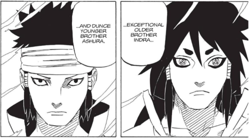 odditiesinnaruto:In whose eyes is Ashura a ‘dunce’? That’s no way to talk about your own kid. Honest