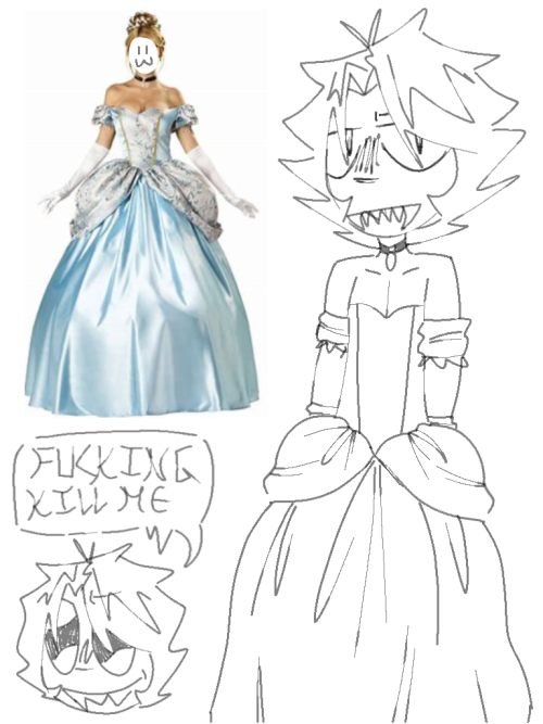 Habit In Dress, He's A Pretty Princess.