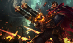 leaguecraft:  New Splash Art for Graves &