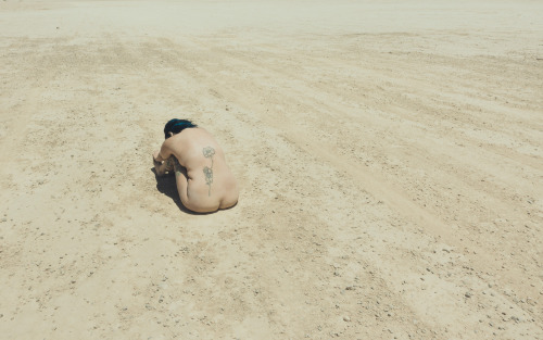 ”Alone in Landers”Jamie in the Mojave Desert, CA. May 2016See MUCH more of Jamie in the desert on my