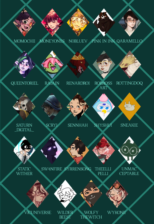 dsmp-tarot: MEET THE DSMP TAROT CONTRIBUTORS! Keep reading