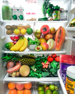 agirlnamedally:  Fill your fridge with good food and you will eat good food!