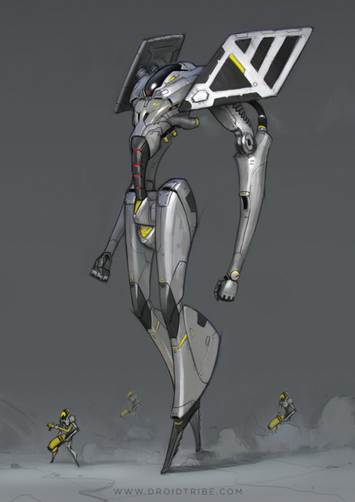 droidtribe:F TypeI don’t see much feminine looking robots/droids around. So here is one. Again, it’s
