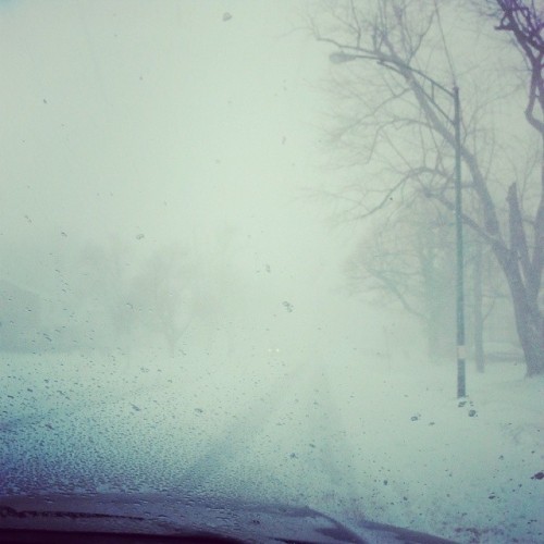 Buffalo, New York….and we still living life, going to McDonald’s, booty calls, etc. #716 #Blizzard