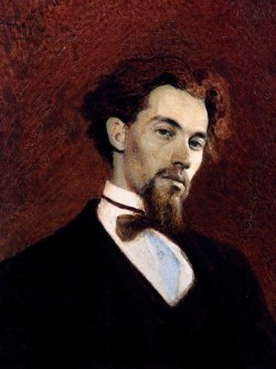 Ivan Kramskoy - Portrait of the artist K.