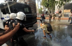 w-rap:  This is my hometown Istanbul, Turkey. 2 days ago government said that they are gonna destroy the Park (Gezi Park) and build a shopping mall instead of it. Public got angry because of this decision because Gezi Park is like Central Park to us.