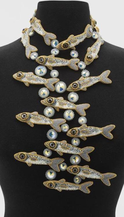 mybeingthere:The Fish Necklace by Kinga Nichols. 