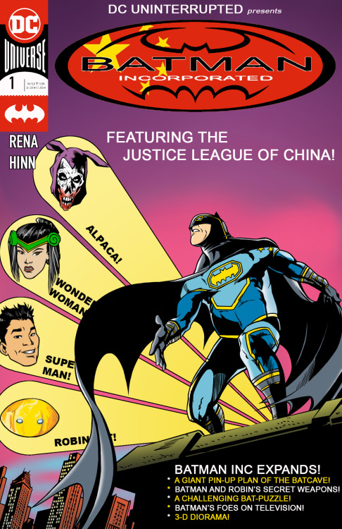 dcuninterrupted:BATMAN INC EXPANDS!Fate brings people together from far apart. WANG BAIXI knew he wa