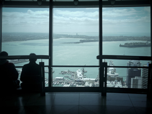 Skydeck View from the Auckland City Sky Tower.