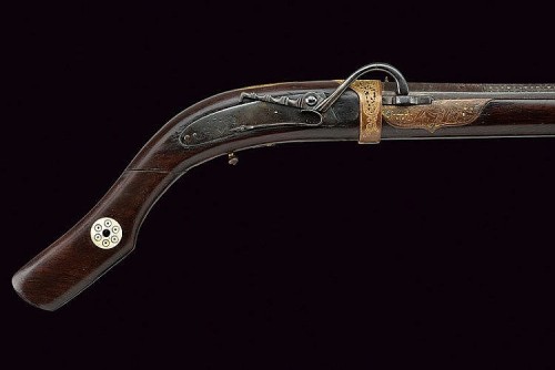 peashooter85:Chinese matchlock musket circa 1800.From Czerny’s Auctions