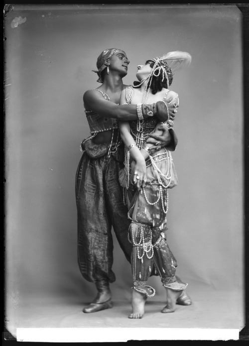 ein-bleistift-und-radiergummi - Mikhail Fokine and Vera Fokina...