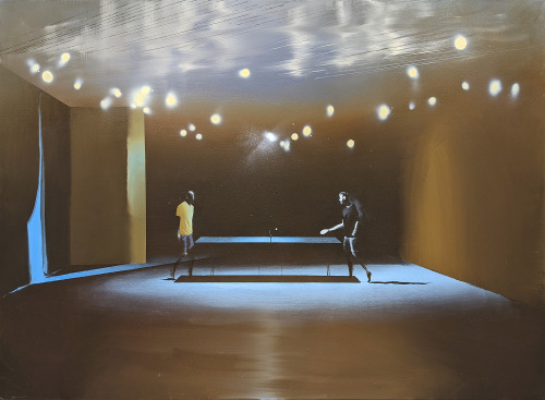  ping-pong, 2021, oil/canvas, 150 x 110 cm 