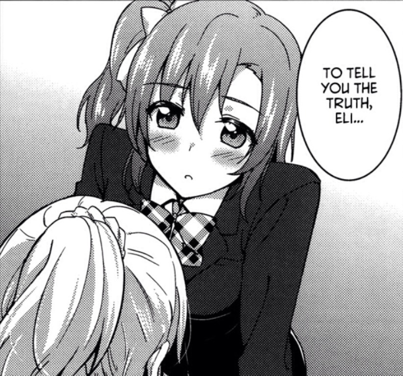 thethoughtsthought:  Nico disapproves of HonoEli 