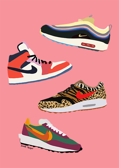 A bunch of sneakers I have my eyes on