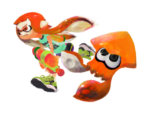 mynintendonews:Splatoon 2 Producer Confirms That Inklings “Could Potentially Eat Squids”Even though 