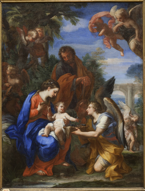 The Rest on the Flight into Egypt, Giuseppe Bartolomeo Chiari (1654-1727)