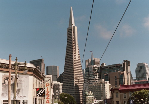 Transamerica pyramidNikon FM // 50mm 1.8 // Portra 160