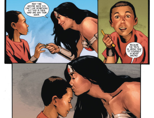 luanna801: Diana being precious and supportive with kids remains the Most Important Content, reblog 
