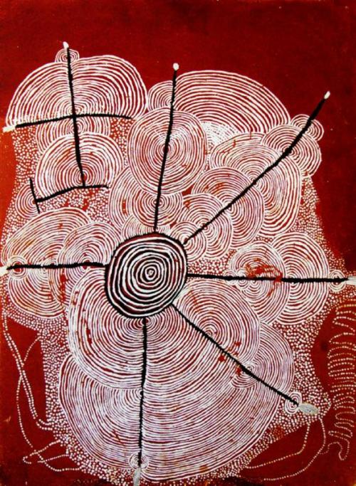 newguineatribalart:Aboriginal art by Shorty Lungkata Tjungurrayi