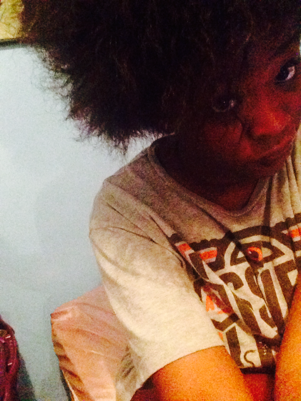 prinbun-xo:  My hair grew so much omg yay  yo dat fro tho