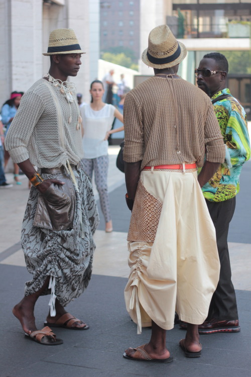 aagdolla:  During New York Fashion Week. (Menswear) 