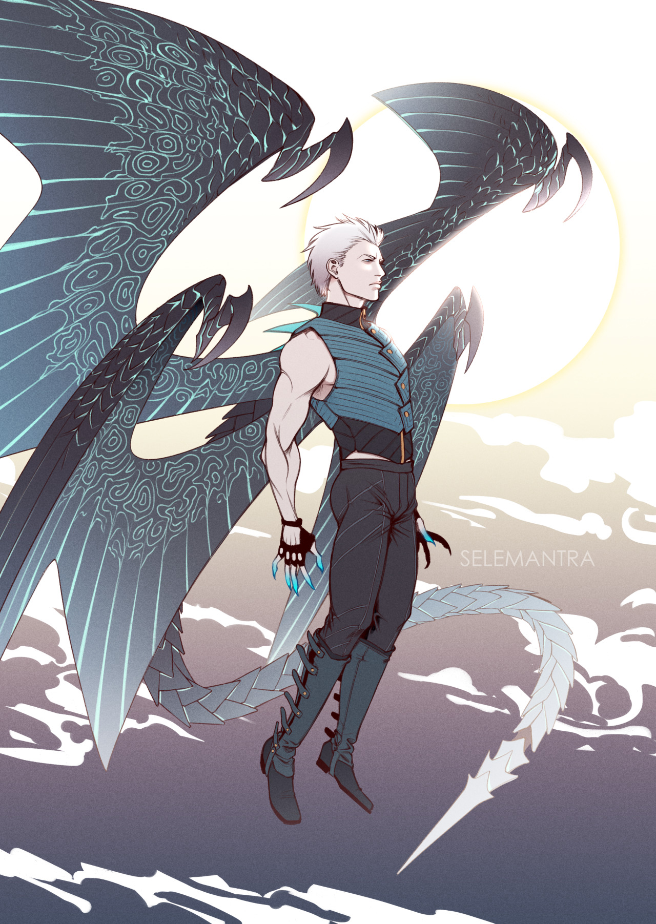 Vergil fanart by saiminkzaid on DeviantArt