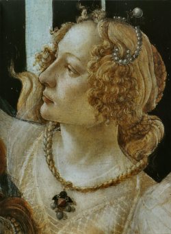 mickeylarata:   Sandro Boticelli Primavera, 1482 Detail 