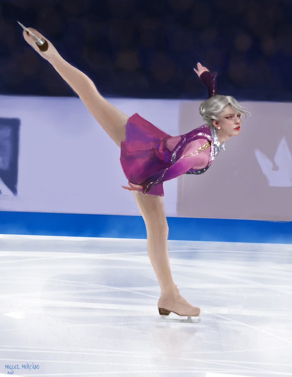 merkymerx: Viktoriya Been watching Yuri!!! on Ice. I’m midway through and I’m