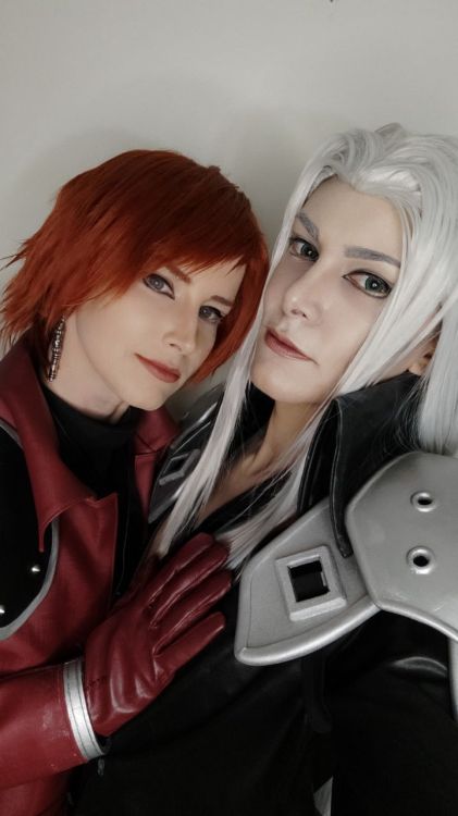 Genesis and Sephiroth selfiesSephesis/Sephgen is one of my OTPs and I love them together! Cant wait 