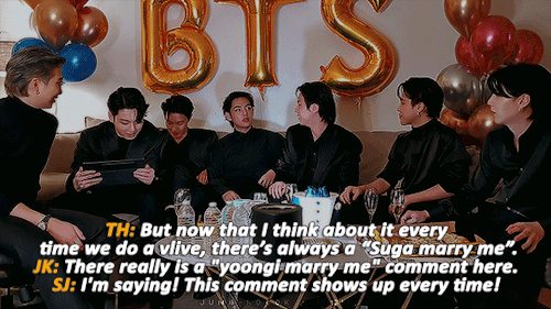 The Way That Their Conversation Went From Yoongi Marry Me Comments To Vegas Drive-through Wedding At