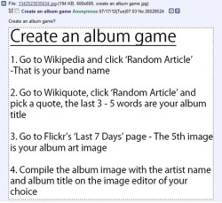 neyhaz: theinturnetexplorer: These could all be legit albums i hate how well this works 