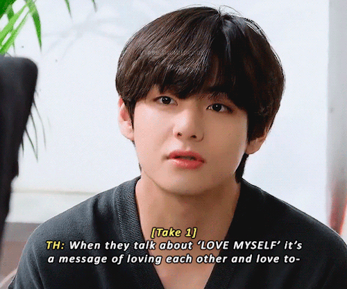 Tae Cutely Messing Up His Lines + Bonus: A Very Endeared Hyung Line: