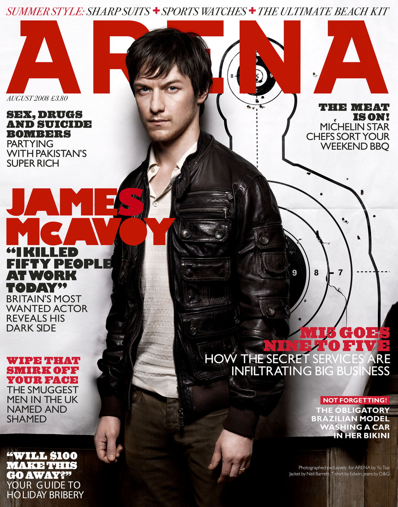 jamesmcavoyphotoshootarchive:  James McAvoy for Arena by Tu Tsai, August 2008 [HQ×6,