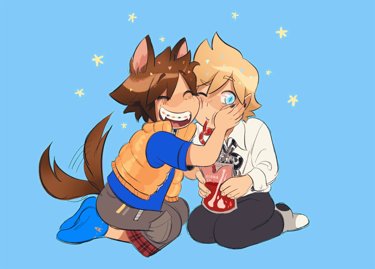 liverpops:  sora thinks roxas is always cold so HE SMUSH CHEEKS &gt;:]♥️