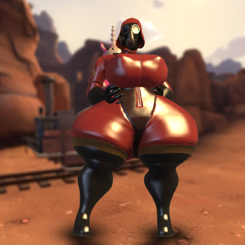 anthroanim: So, people talk to me about this FemPyro mod for Team Fortress 2 (I thought it was a Sou