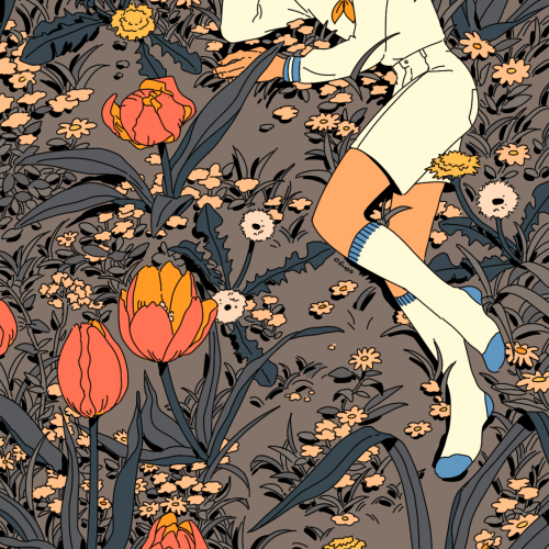 choodraws - tulip | crop for aprilavailable in full on...