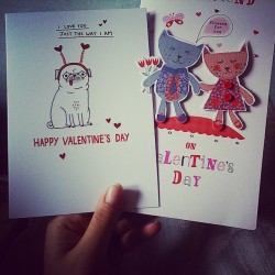 Two more than I expected lol #valentines   #valentinesdaycard