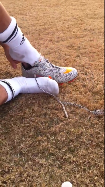 soccersofans: G.G   Rare Cleats ‘ Nike Mercurial Vapor Superfly II Safari’ (CR7 thanks @pietromaxia