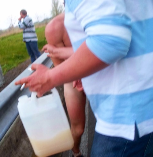 notashamedtobemen:  Nudity can be casual and innocent, especially when you’re just hanging out with the guys and having a beer. 