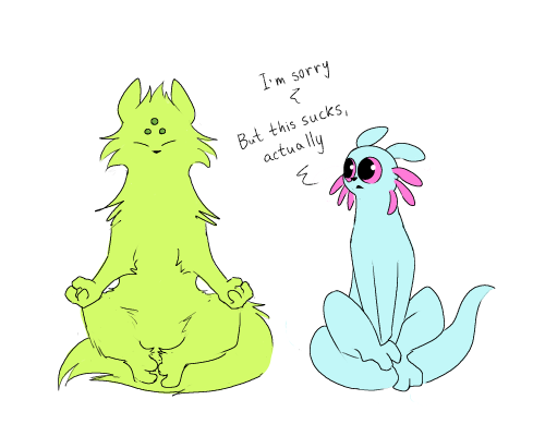 Some Low Effort Stuff To Keep My Sanity In Check. Rivulet Tries Meditation!