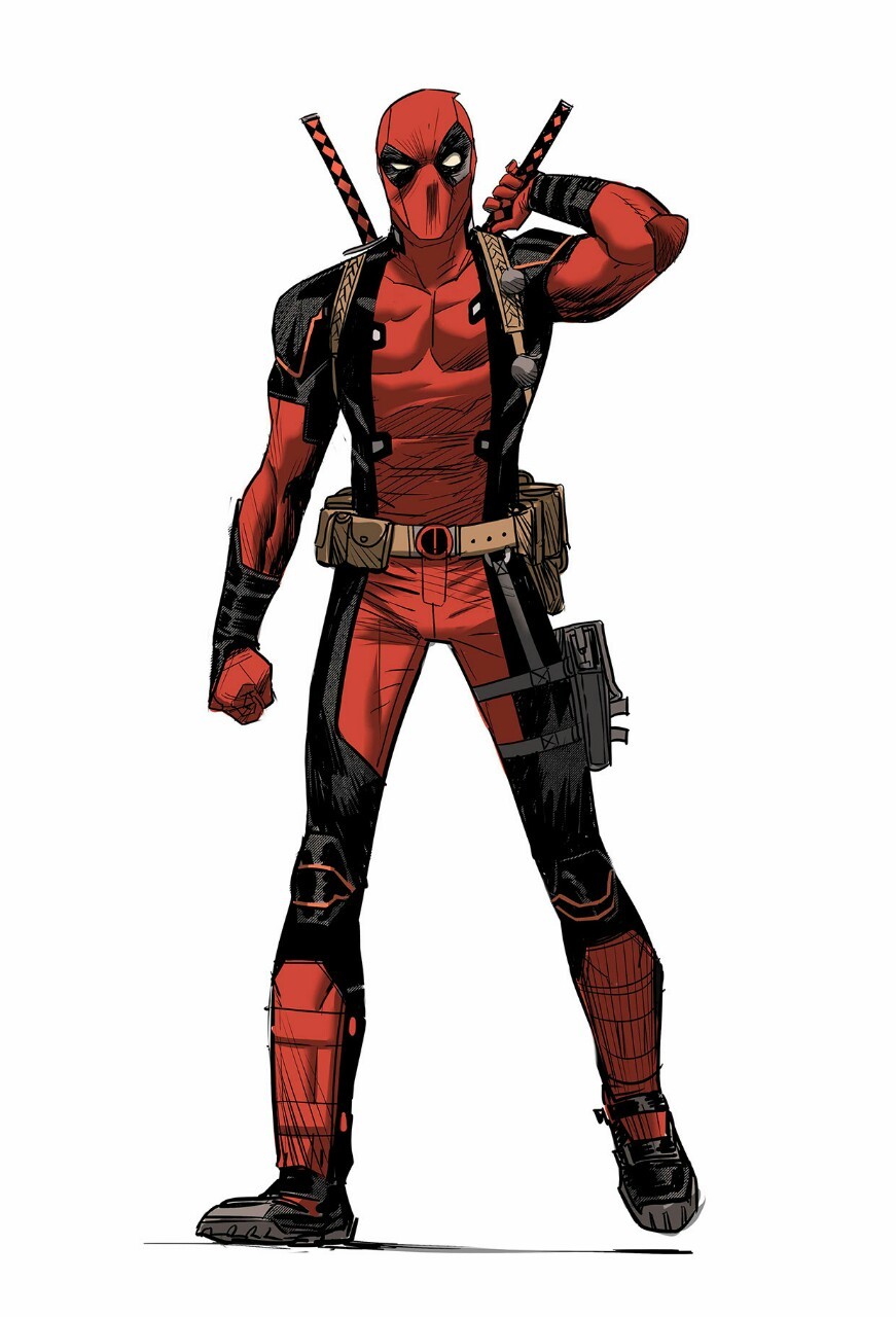 spyrale:Deadpool Cowboy by Dan Mora 