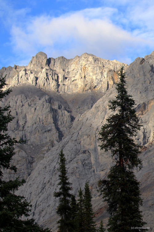 Fresh Light on the Cliffs: MacKenzie Mountains, Yukon Territory, Canadaby Kyle, edited by riverwindp