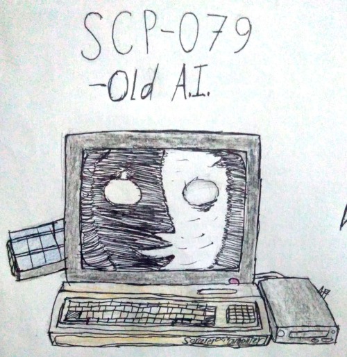 Anima's Art Blog — SCP-079 (Old A.I.)