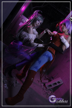 kassandraphoto:  “…You want this body, dont you? You need me…”, ahh that Darkstalkers ending! Well if it wasnt hot enough the GeekGoddess set Nana Valtiel &amp; I posed for should fulfill any lingering desires you may have had ^_~See the