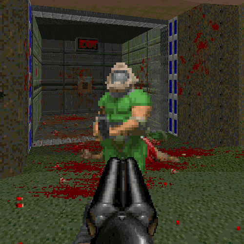 vgjunk:  Brutal Doom, PC.