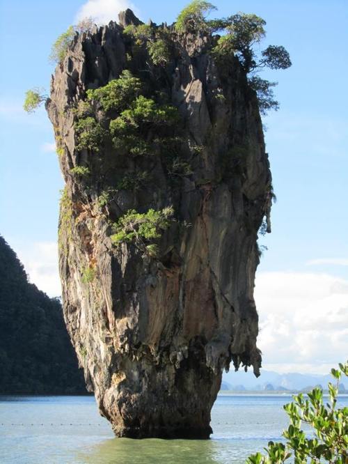 Ko TapuAlso known as James Bond Island after its appearance as Monsieur Scaramangas hideout in &lsqu