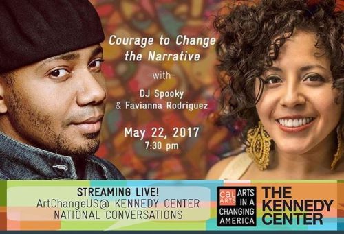 Mark your Calendars! @favianna1 and @djspooky_official join The @kennedycenter for “The Courag