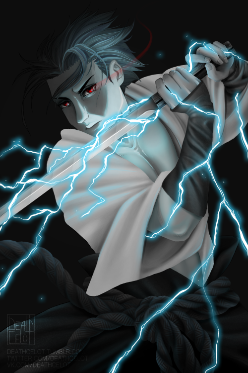 Request art for my bro. I hope u like it cause I got fucked by this lightning.