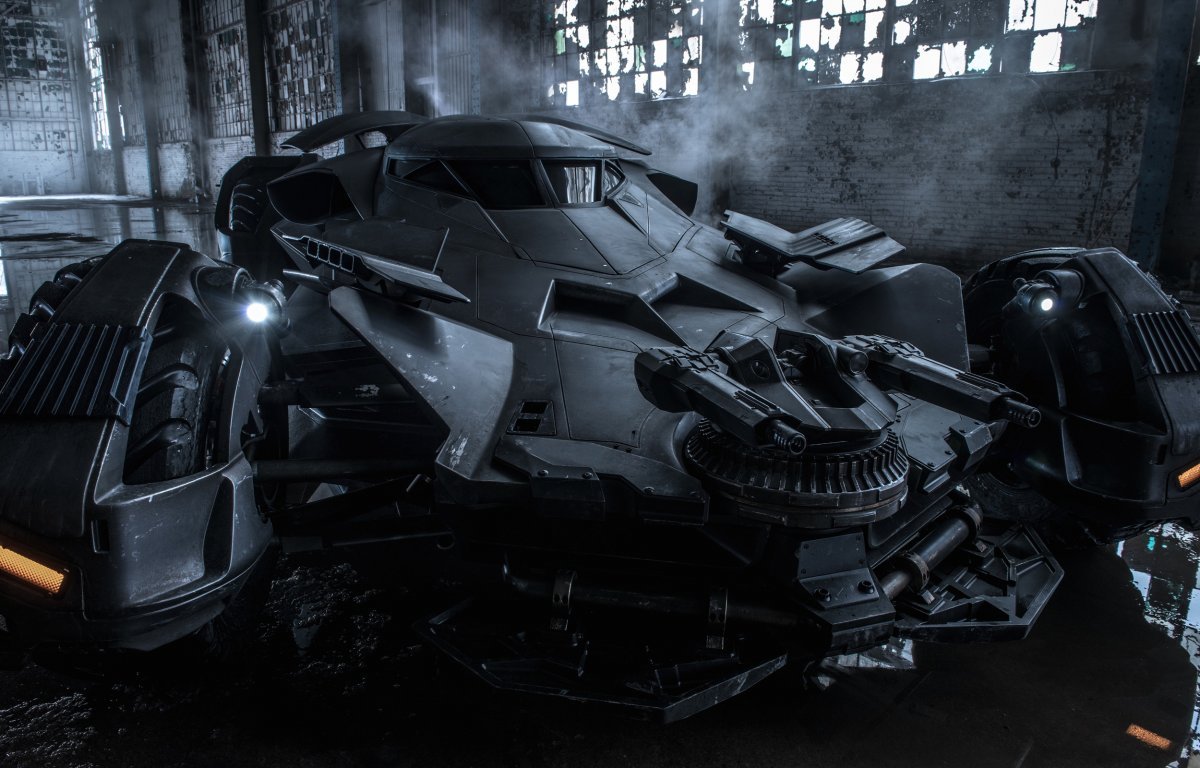 And here’s the first official look at the Batmobile from Batman vs Superman
After some low-res set photos of the new Batmobile emerged onto the internet a couple days ago, Zach Snyder tweeted this official pic of Batman’s new ride. Love it. It’s like...